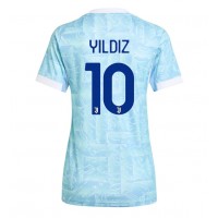 Fotballdrakt Dame Juventus Kenan Yildiz #10 Bortedrakt 2025-26 Kortermet Fotballdrakt Dame Juventus Kenan Yildiz #10 Bortedrakt 2025-26 Kortermet